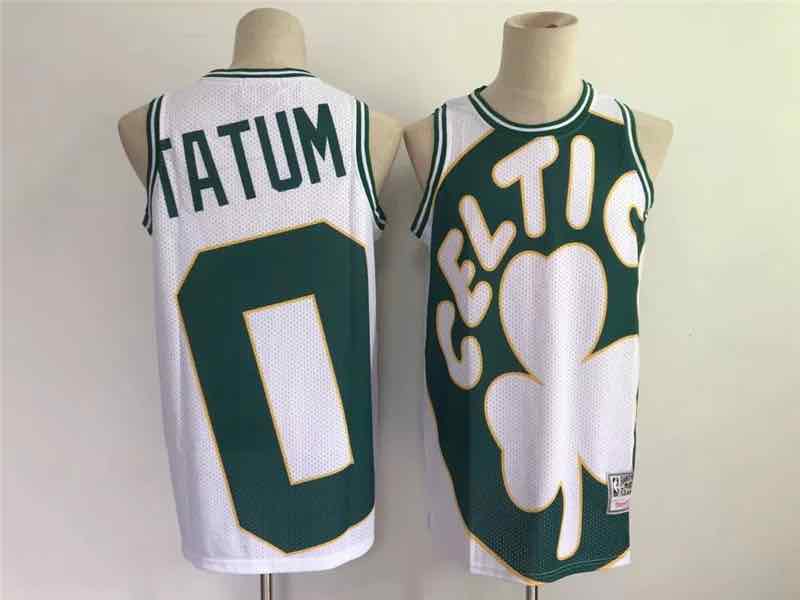 NBA Boston Celtics #0 Tatum Mitchell & Ness Big Face Jersey