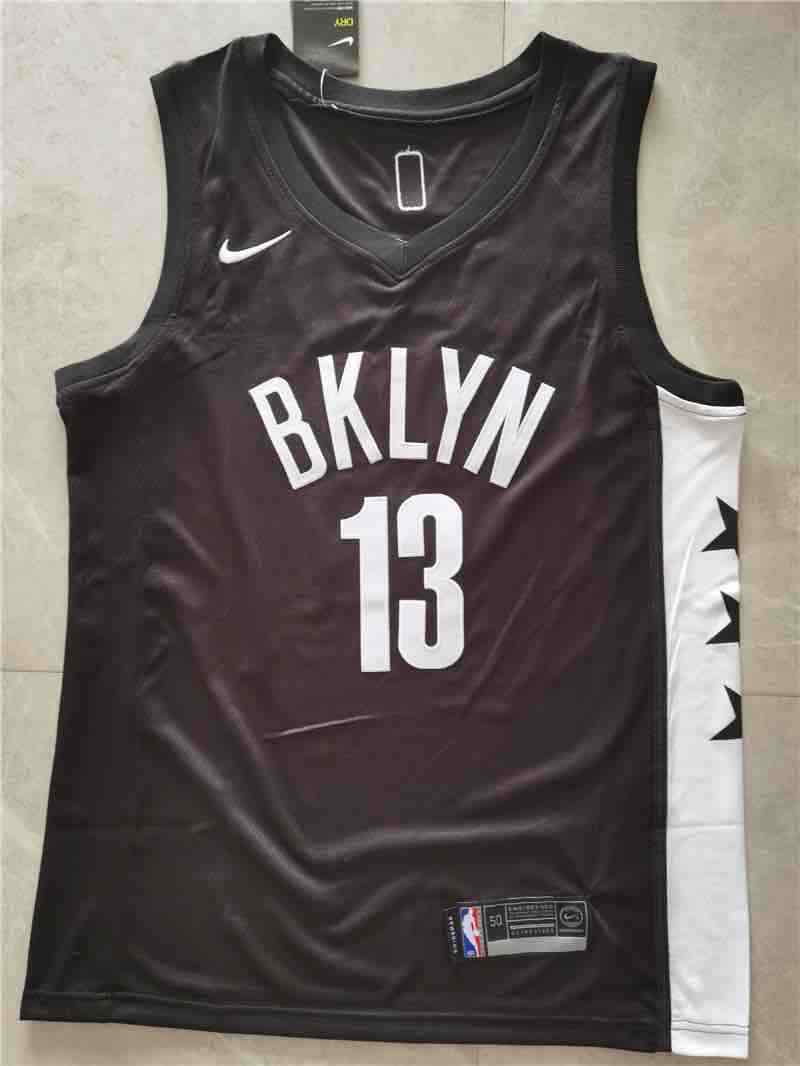 NBA Brooklyn Nets #13 Harden Brown Jersey