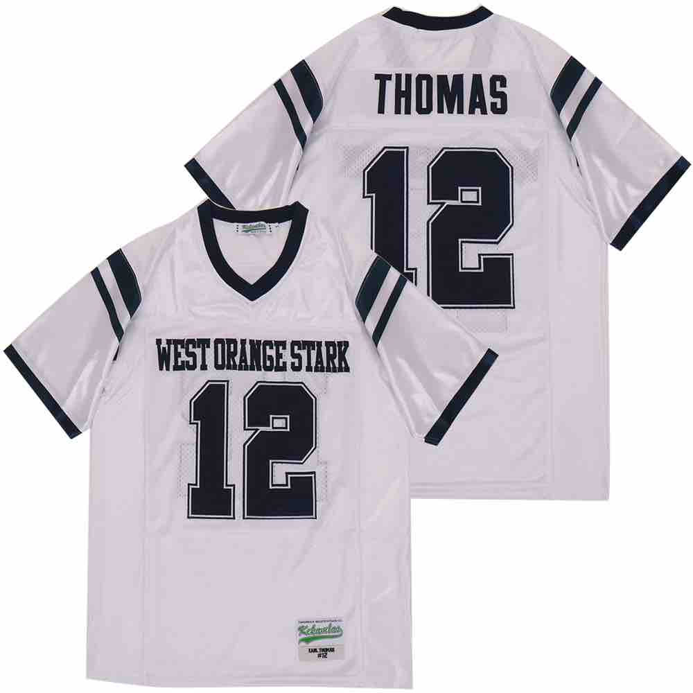 NCAA West Orange Stark #12 Thomas WHITE JERSEY