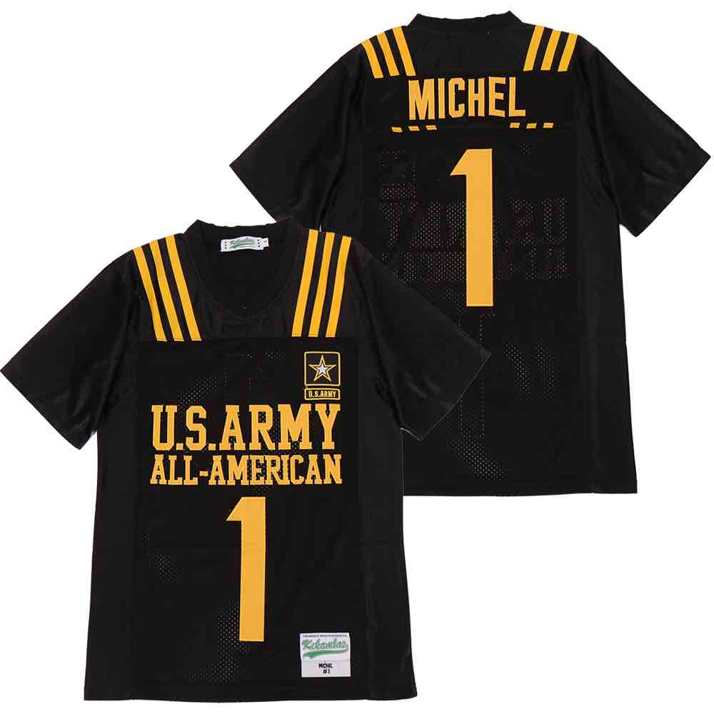 NCAA US Army #1 Michel JERSEY