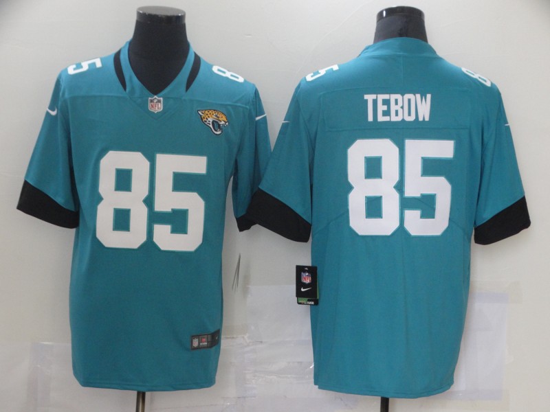 NFL Jacksonville Jaguars #85 Tebow Blue Vapor Limited Jersey