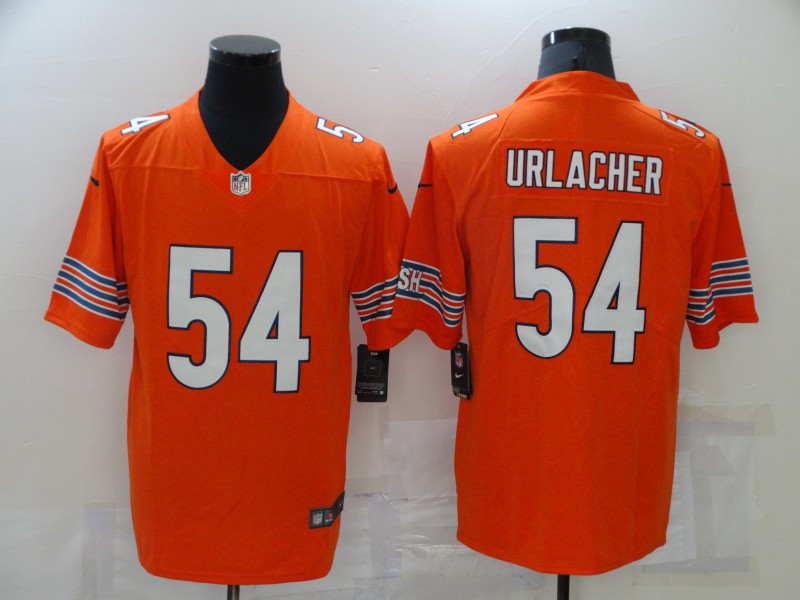 NFL Chicago Bears #54 Urlacher Orange Vapor Limited Jersey