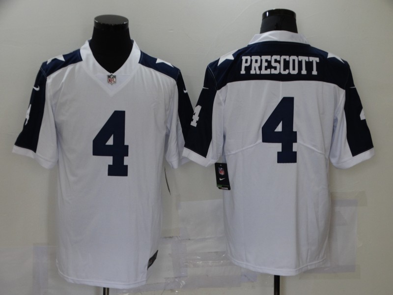 NFL Dallas Cowboys #4 Prescott thanksgiving Vapor Limited Jersey