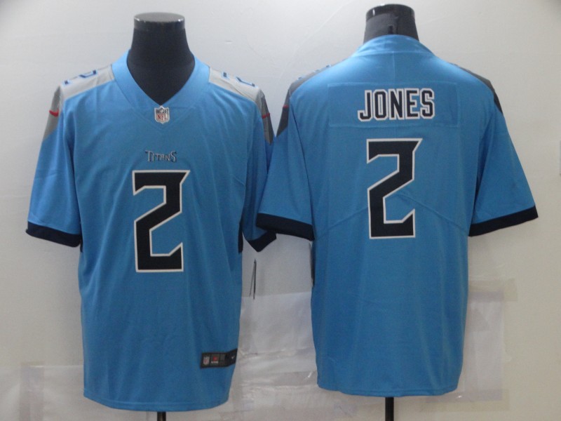 NFL Tennessee Titans #2 Jones Blue Vapor Limited Jersey