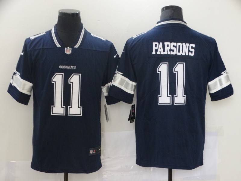 NFL Dallas Cowboys #11 Parsons Blue Vapor Limited Jersey