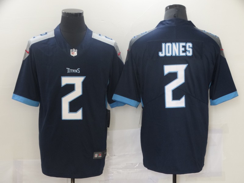 NFL Tennessee Titans #2 Jones D.Blue Vapor Limited Jersey