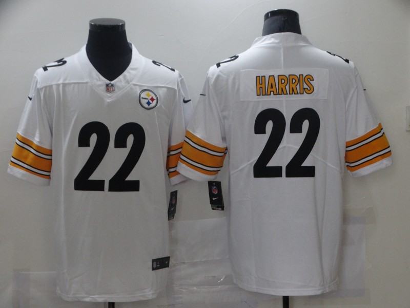 NFL Pittsburgh Steelers #22 Harris White Vapor Limited Jersey