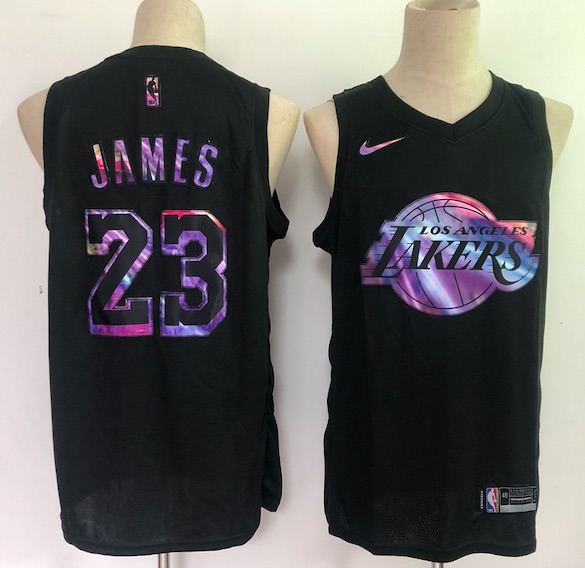 NBA Los Angeles Lakers #23 James Black NIKE Jersey