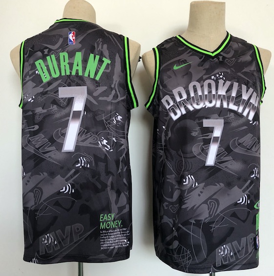 NBA Brooklyn Nets #7 Durant MVP Jersey