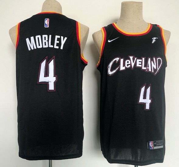 NBA Clveland Cavaliers #4 Mobley Black NIKE Jersey