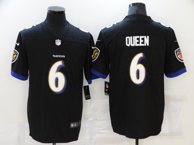 NFL Baltimore Ravens #6 Queen black Vapor Limited Jersey