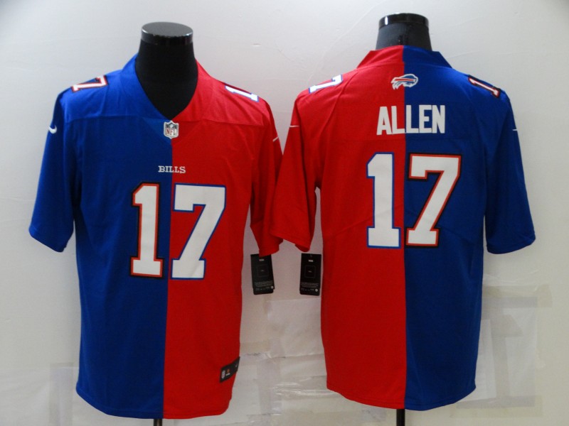 NFL Buffalo Bills #17 Allen Half Vapor Limited Jersey