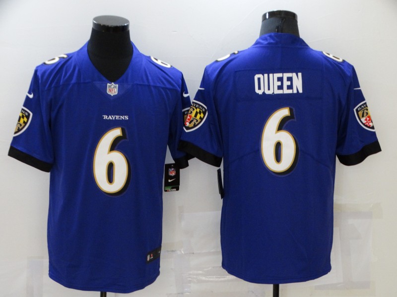 NFL Baltimore Ravens #6 Queen Purple Vapor Limited Jersey