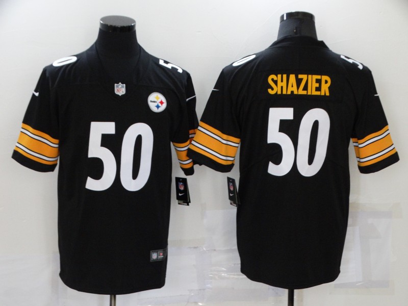 NFL Pittsburgh Steelers #50 Shazier Black Vapor Limited Jersey