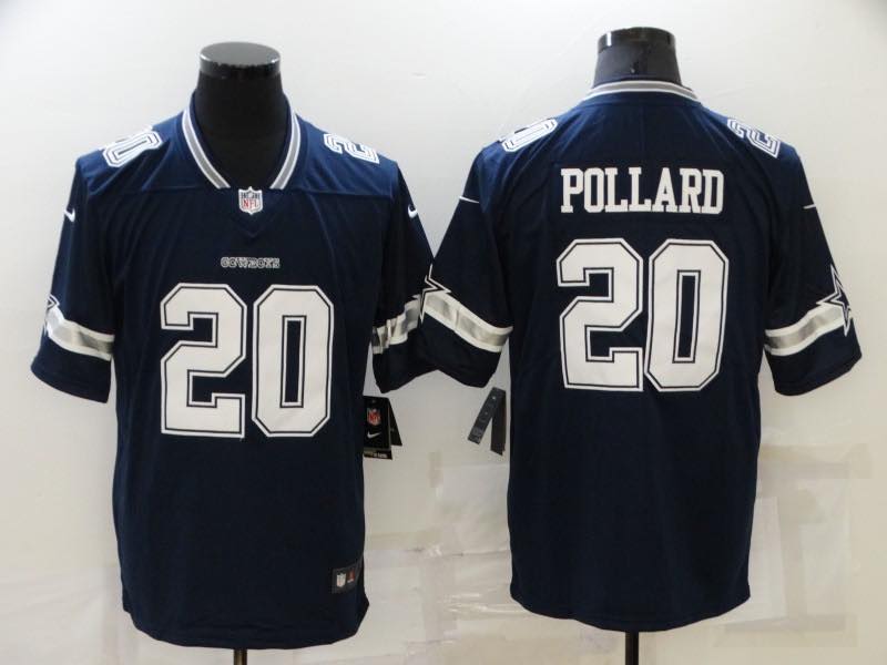 NFL Dallas Cowboys #20 Pollard Blue Vapor Limited Jersey