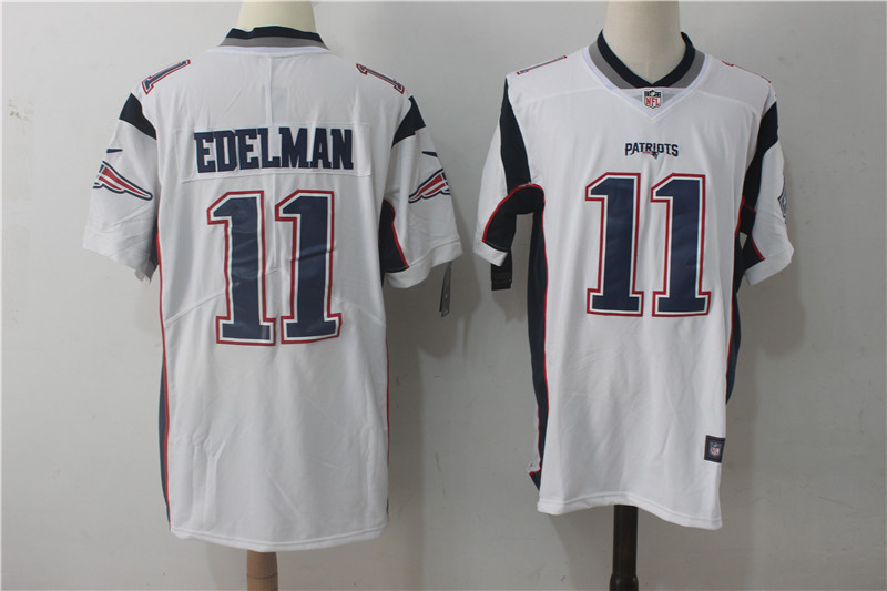 NFL New England Patriots #11 Beasley Vapor Limited white Jersey