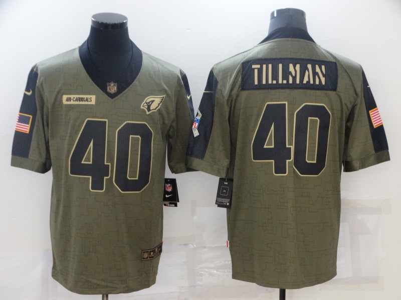 NFL Arizona Cardinals #40 Tillman Salute to Service Jersey