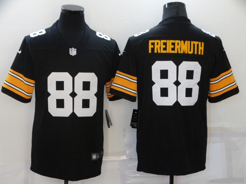 NFL Pittsburgh steelers #88 Freiermuth Black Vapor Limited Jersey