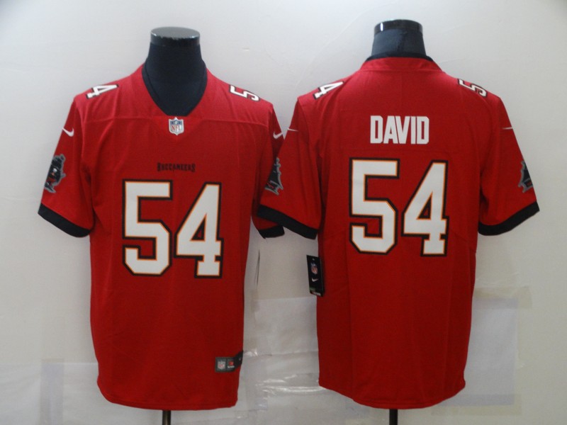 NFL Tampa Bay Buccaneers #54 David Limited Red Jersey