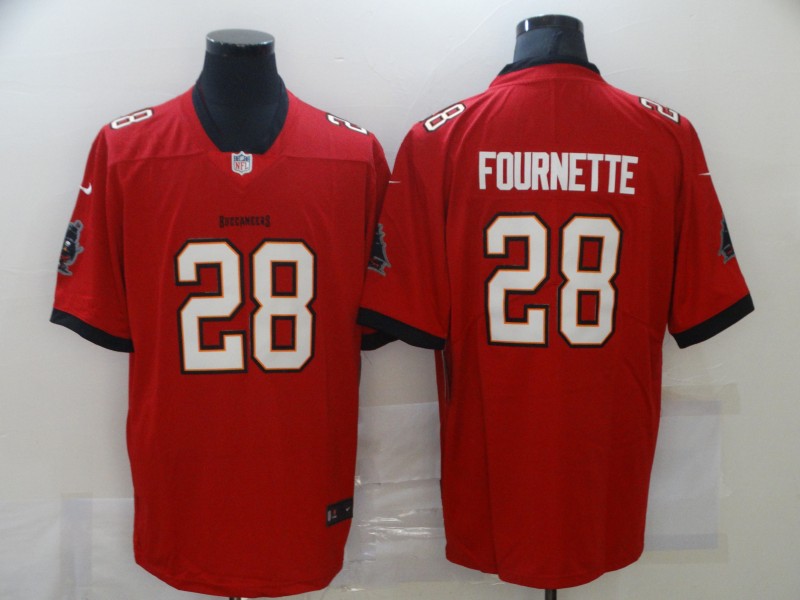 NFL Tampa Bay Buccaneers #28 Fournette Limited Red Jersey
