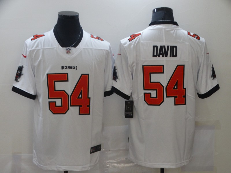 NFL Tampa Bay Buccaneers #54 David Limited white Jersey