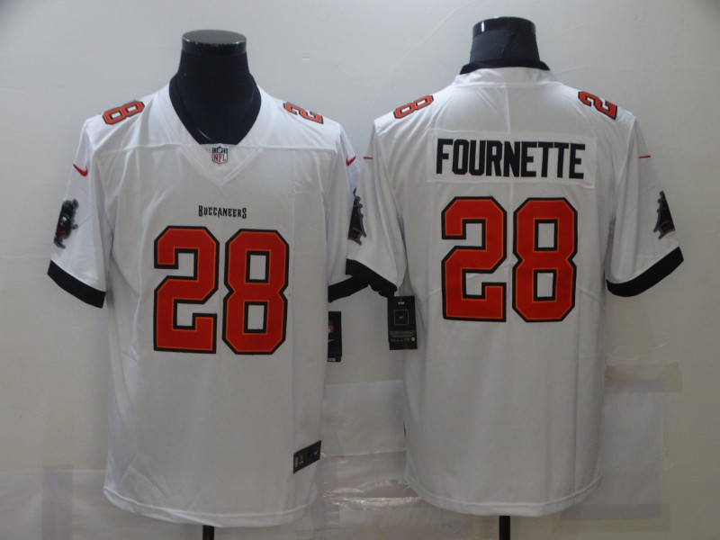NFL Tampa Bay Buccaneers #28 Fournette Limited White Jersey