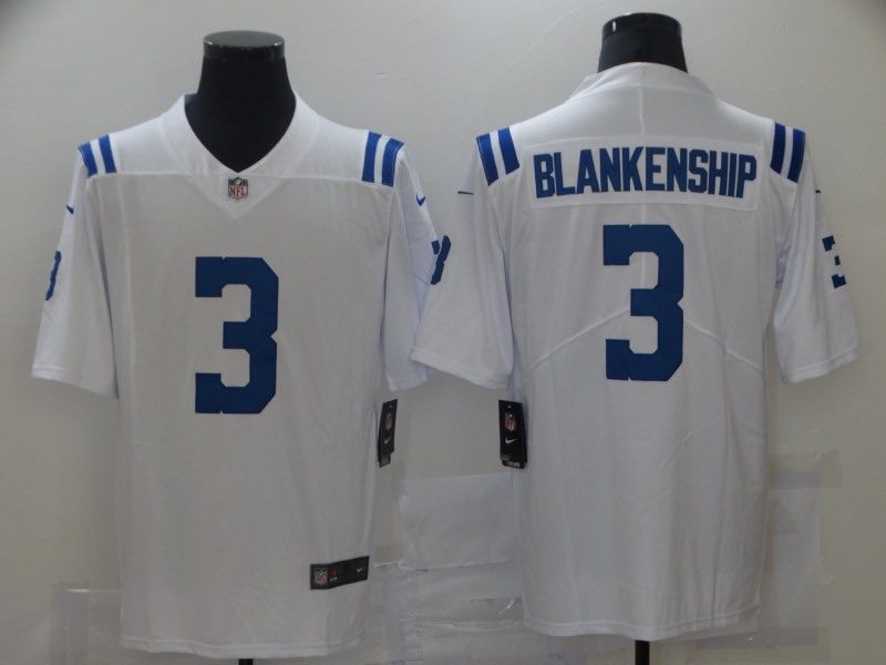 NFL Indianapolis Colts #3 Blankenship white Vapor Limited Jersey