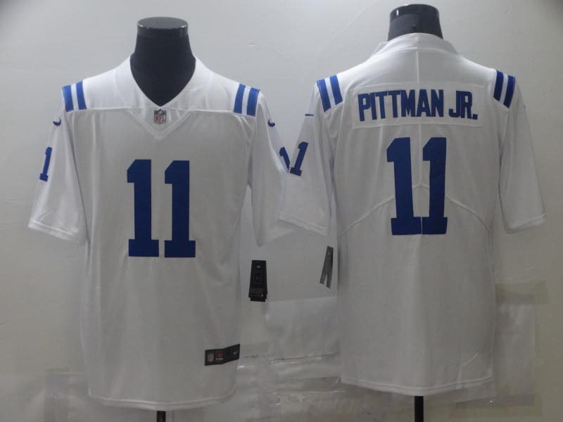 NFL Indianapolis Colts #11 Pittman JR. white Vapor Limited Jersey