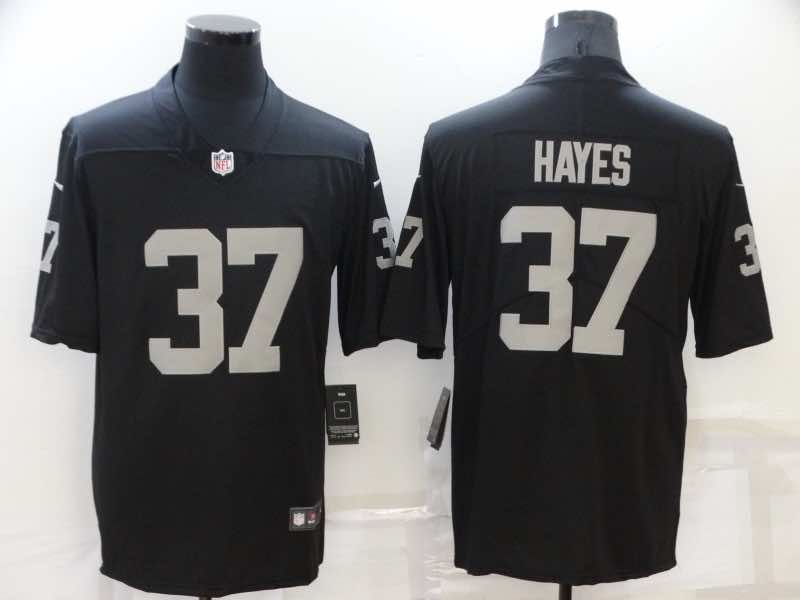 NFL Oakland Raiders #37 Hayes Black Vapor Limited Jersey