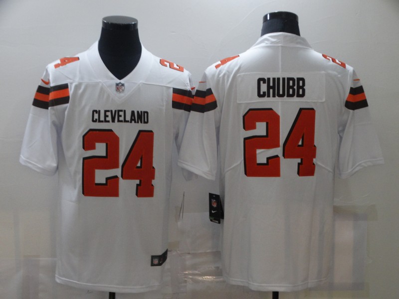 NFL Cleveland browns #24 Chubb Vapor Limited Jersey