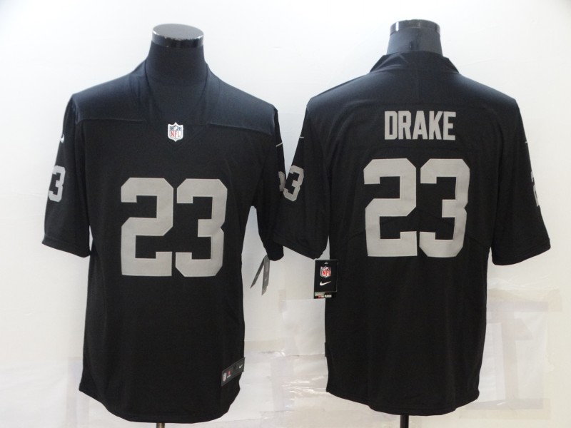 NFL Oakland Raiders #23 Drake Black Vapor Limited Jersey