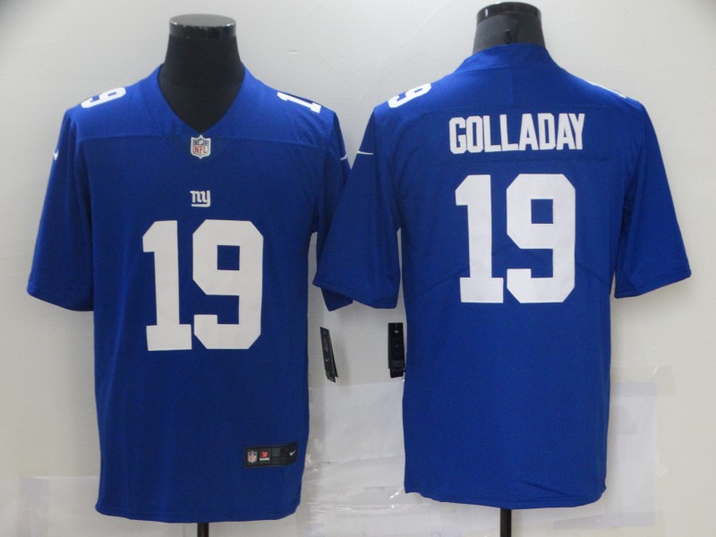 NFL New York Giants #19 Golladay Blue Vapor Limited Jersey