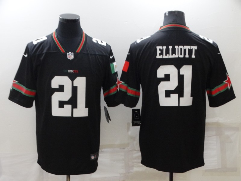 NFL Dallas Cowboys #21 Elliott MEXICO Vapor Limited Jersey