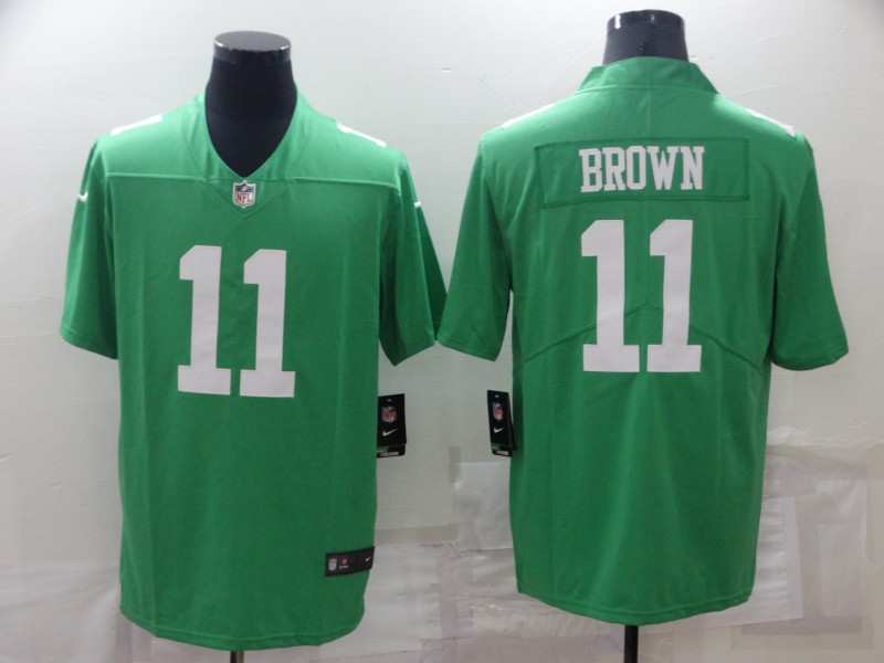 NFL Philadelphia Eagles #11 Brown L.Green Vapor Limited Jersey