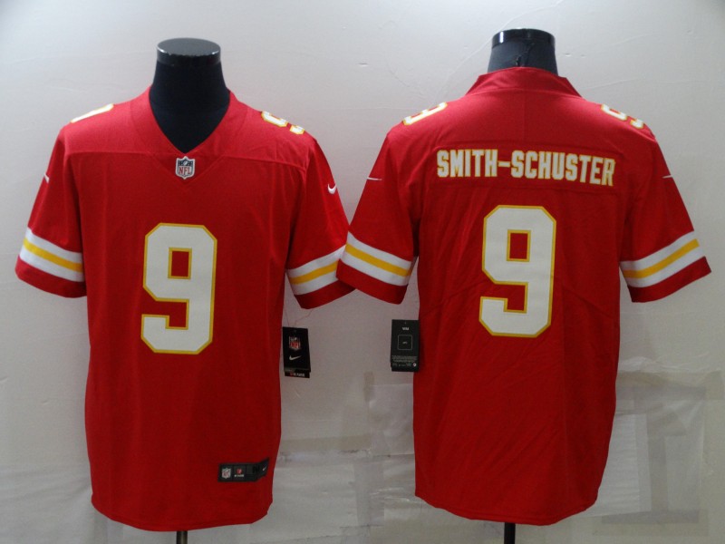 Nike NFL Kansas City chiefs #9 Smith-Schuster Vapor Limited Jersey