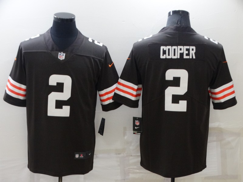 NFL Cleveland browns #2 Cooper Brown Vapor Limited Jersey