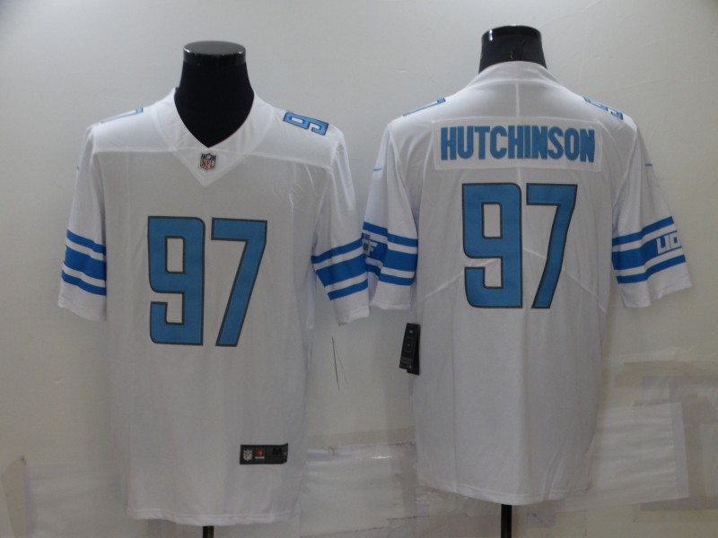 NFL Detroit Lions #97 Hutchinson Vapor Limited Jersey