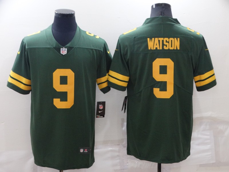 NFL Green Bay Packers #9 Watson Green Vapor Limited Jersey
