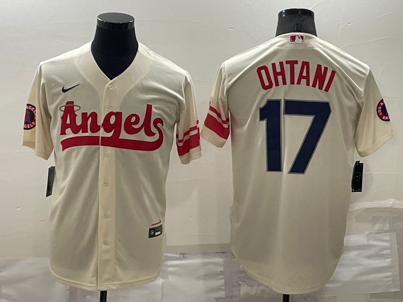 MLB Los Angeles Angels #17 Ohiani Space City Game Jersey