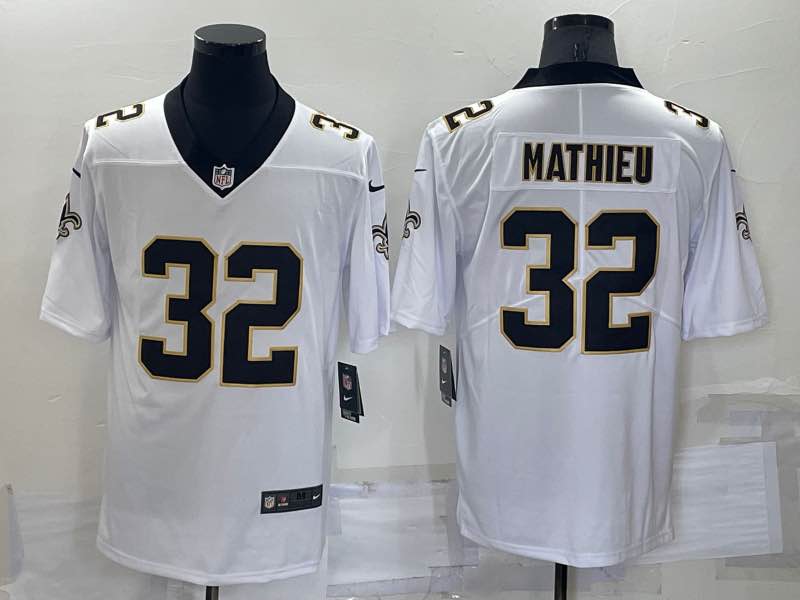 NFL New Orleans Saints #32 Mathieu Vapor Limited white Jersey