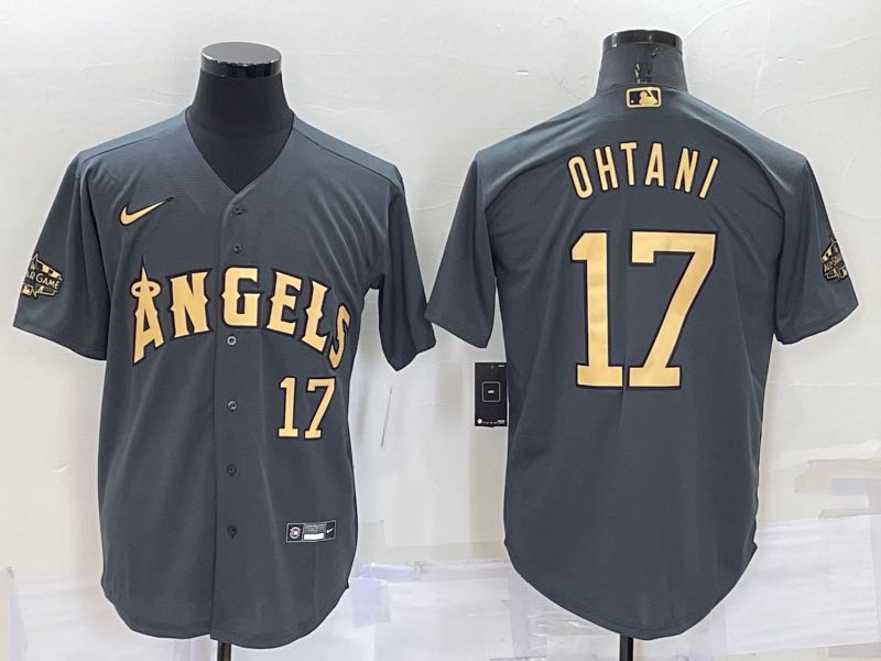 MLB Los Angeles Angels #17 Ohtani  All Star Jersey