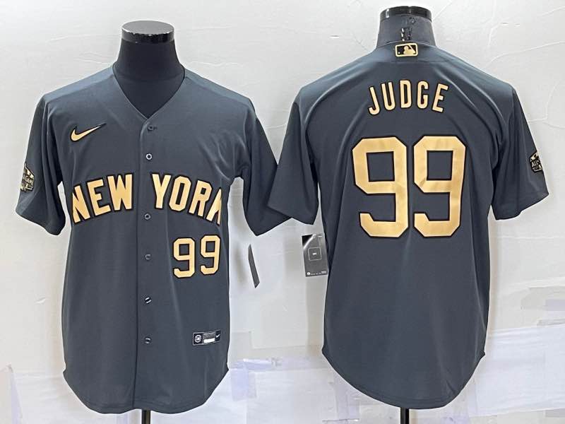 MLB New York Yankees #99 Judge Grey All Star Jersey