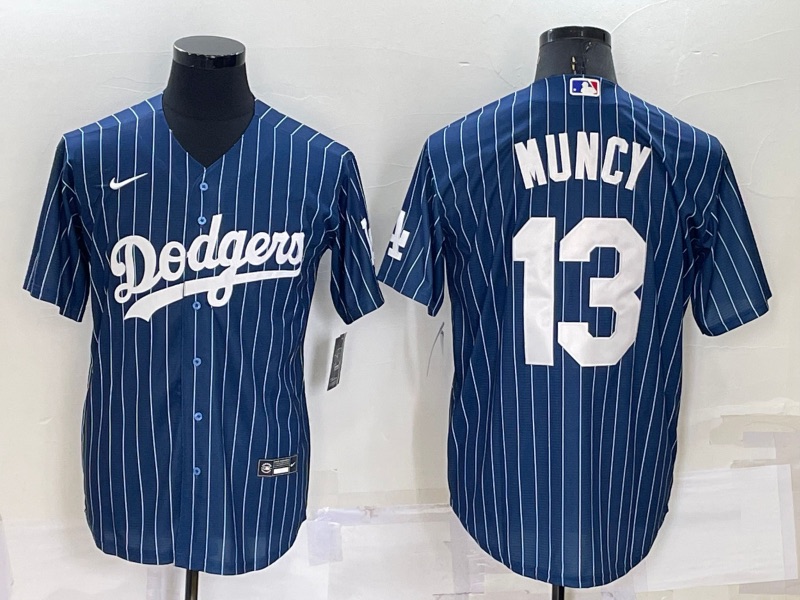 MLB Los Angeles Dodgers #13 Muncy Blue All Star Jersey