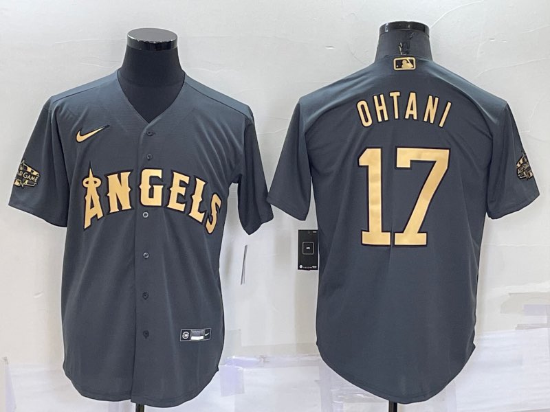 MLB Los Angeles Angels #17 Ohtani All Star Jersey
