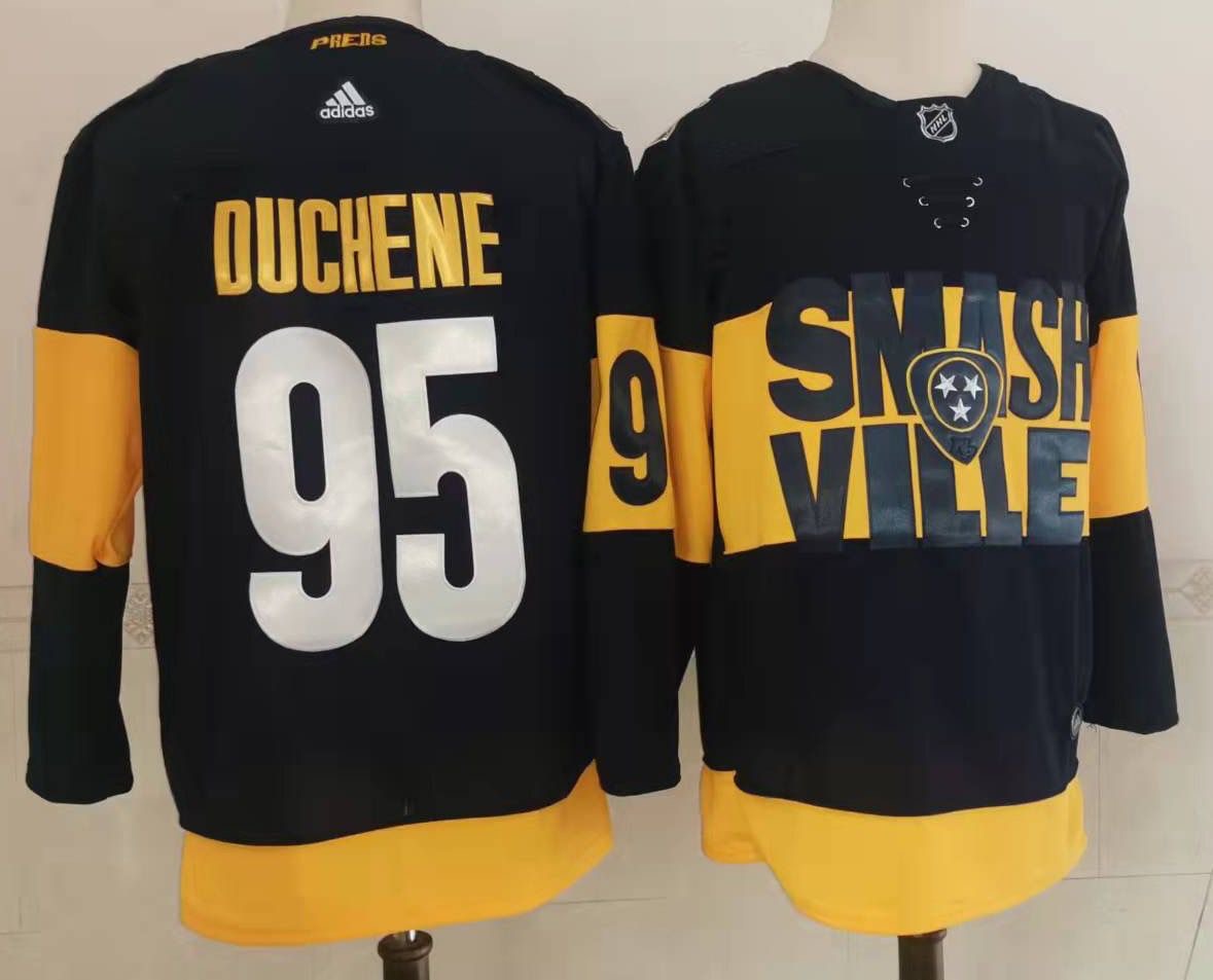 Adidas NHL Nashville Predators #95 Duchene Black Jersey