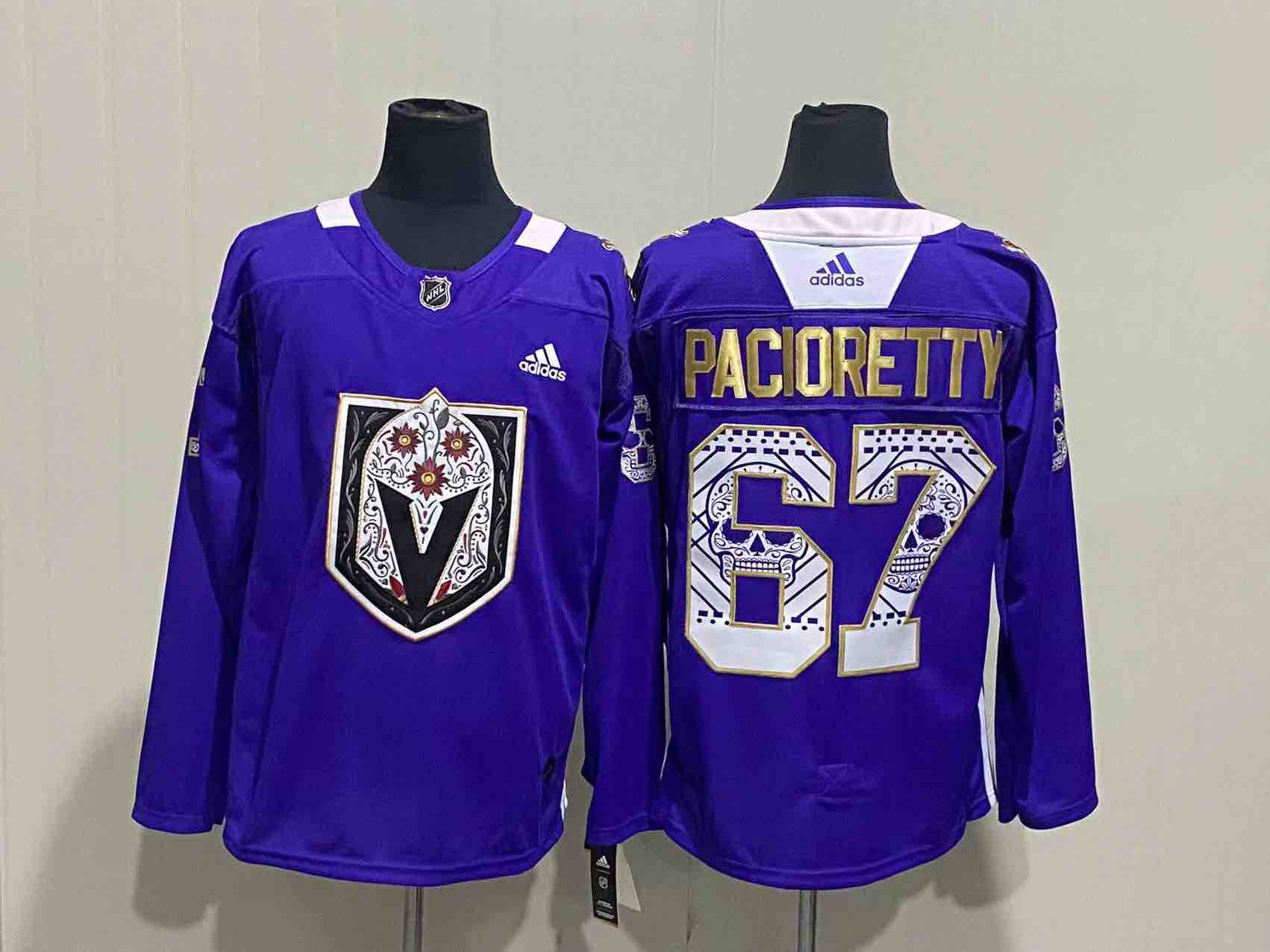 NHL Adidas #67 Pacioretty Purple Jersey