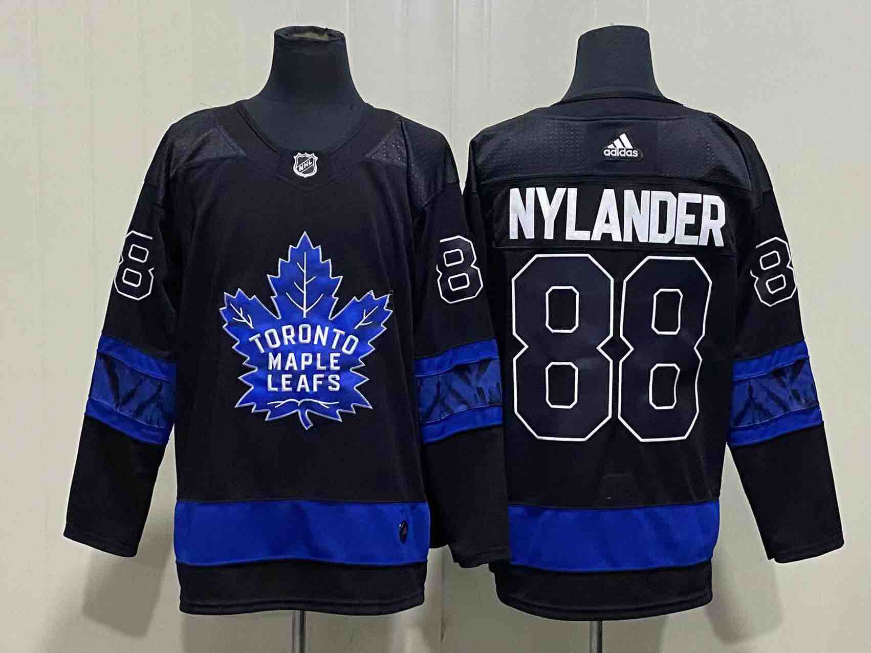 NHL Toronto Maple leafs #88 Nylander Black Jersey