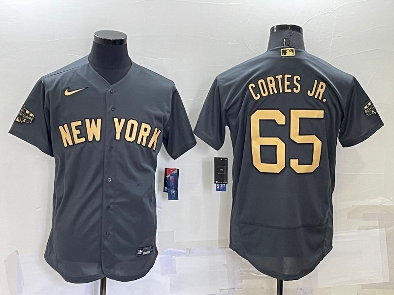 MLB New York Yankees #65 Cortes JR. All Star Elite Jersey
