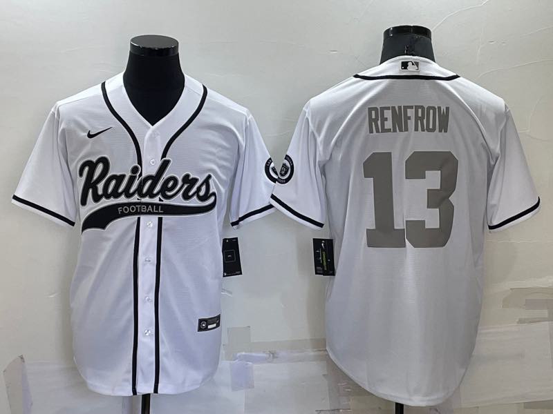 NFL Oakland Raiders #13 Renfrow White Joint-designed Jersey