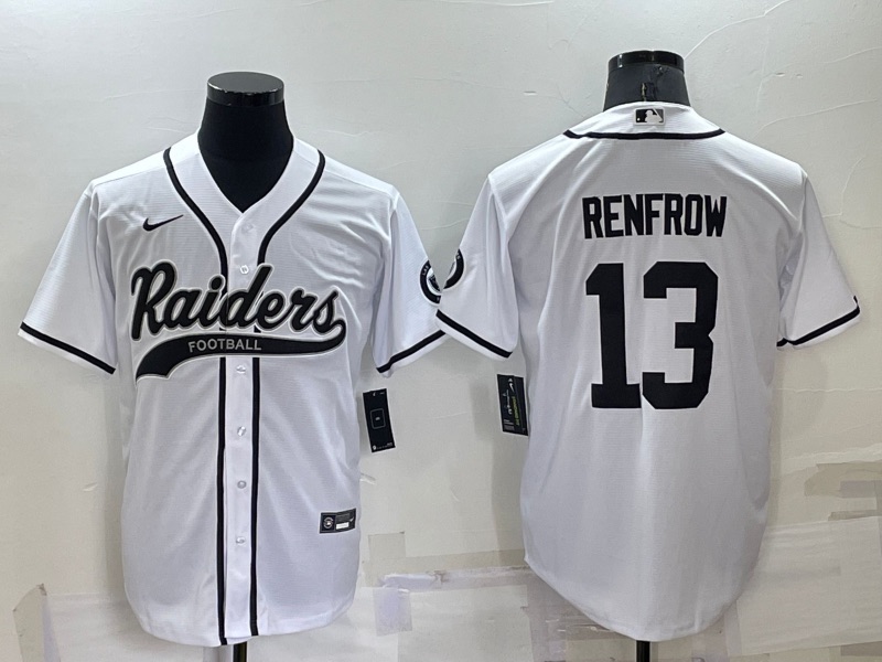 NFL Oakland Raiders #13 Renfrow White Joint-designed Jersey